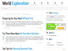 Tablet Screenshot of explorerminded.com